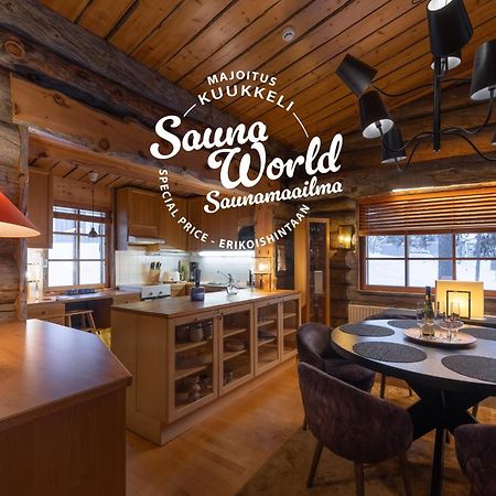 Kuukkeli Log Houses Teerenpesae - Premium Suite A48 Saariselka Ngoại thất bức ảnh