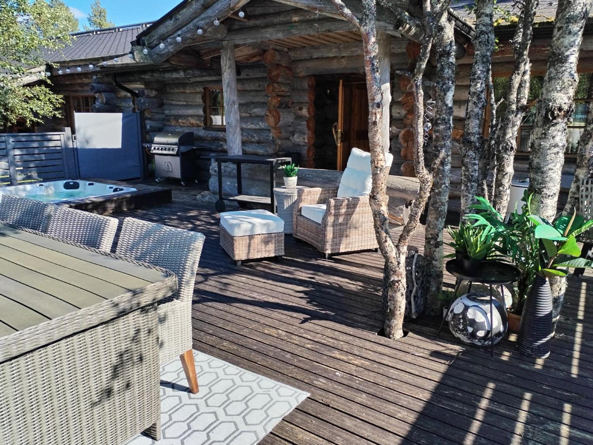 Kuukkeli Log Houses Teerenpesae - Premium Suite A48 Saariselka Ngoại thất bức ảnh