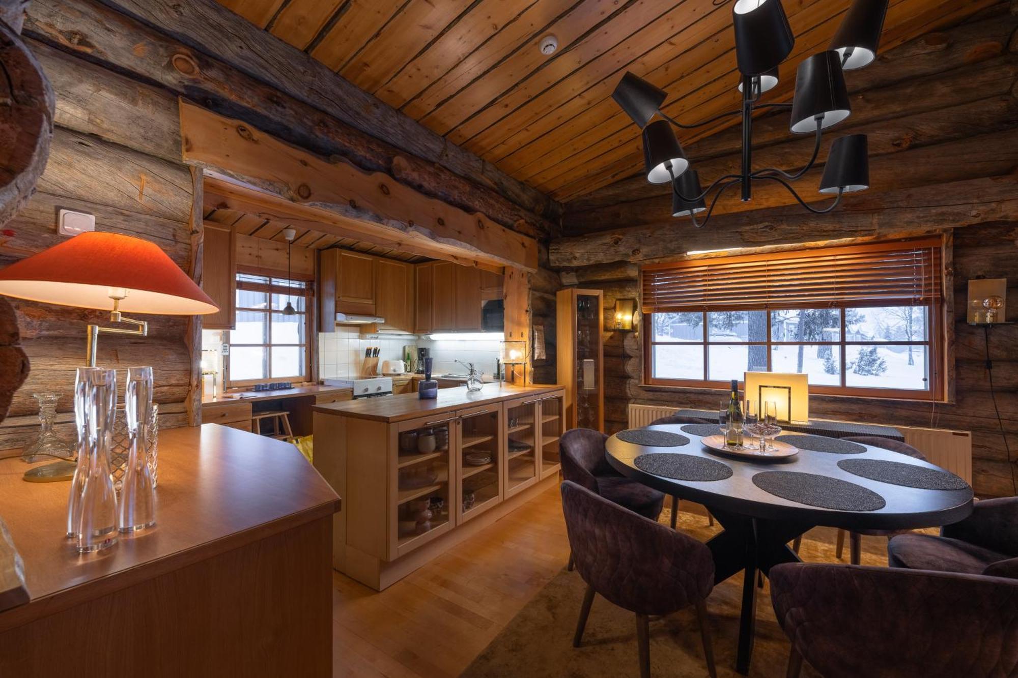 Kuukkeli Log Houses Teerenpesae - Premium Suite A48 Saariselka Ngoại thất bức ảnh