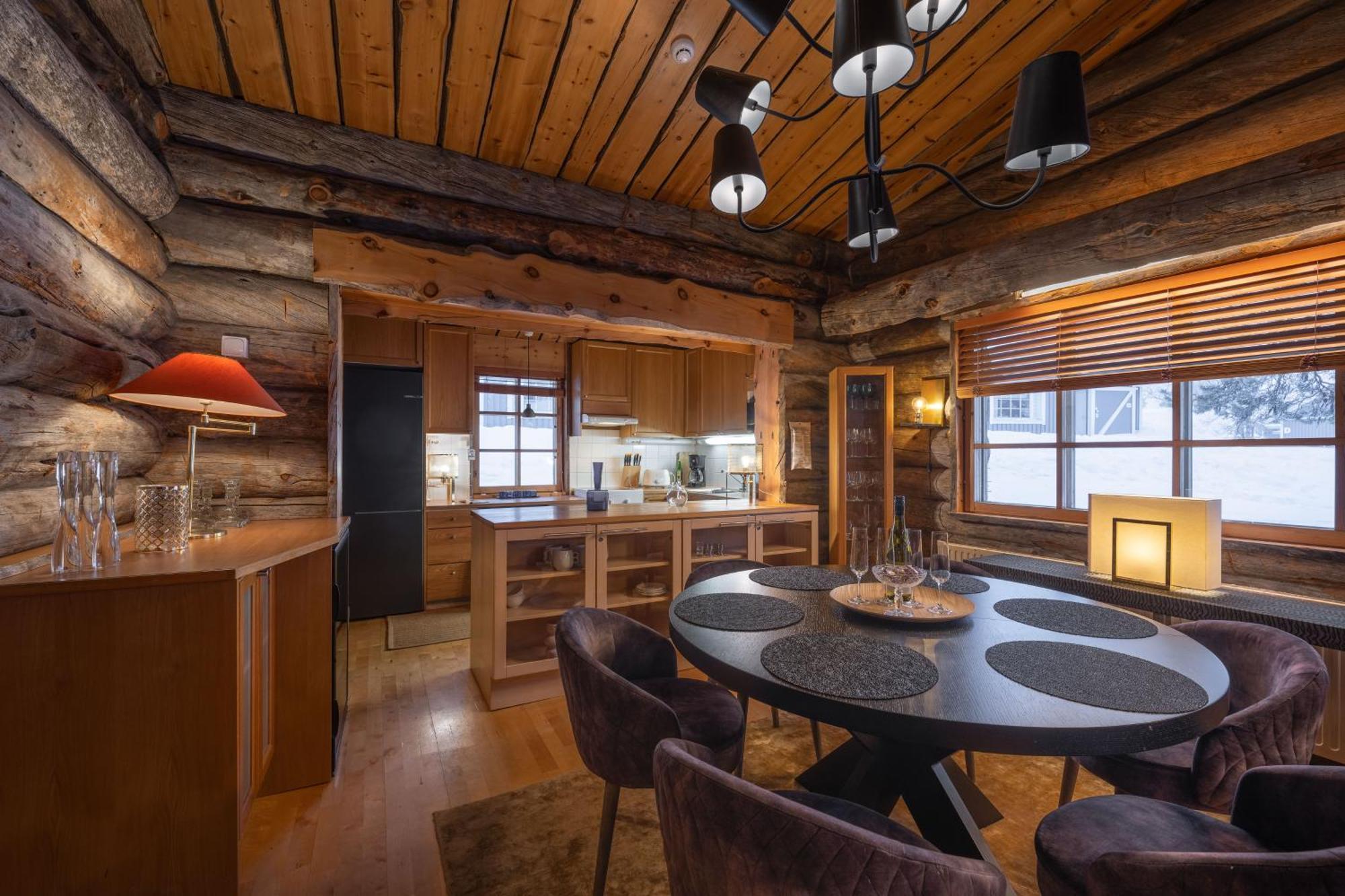 Kuukkeli Log Houses Teerenpesae - Premium Suite A48 Saariselka Ngoại thất bức ảnh