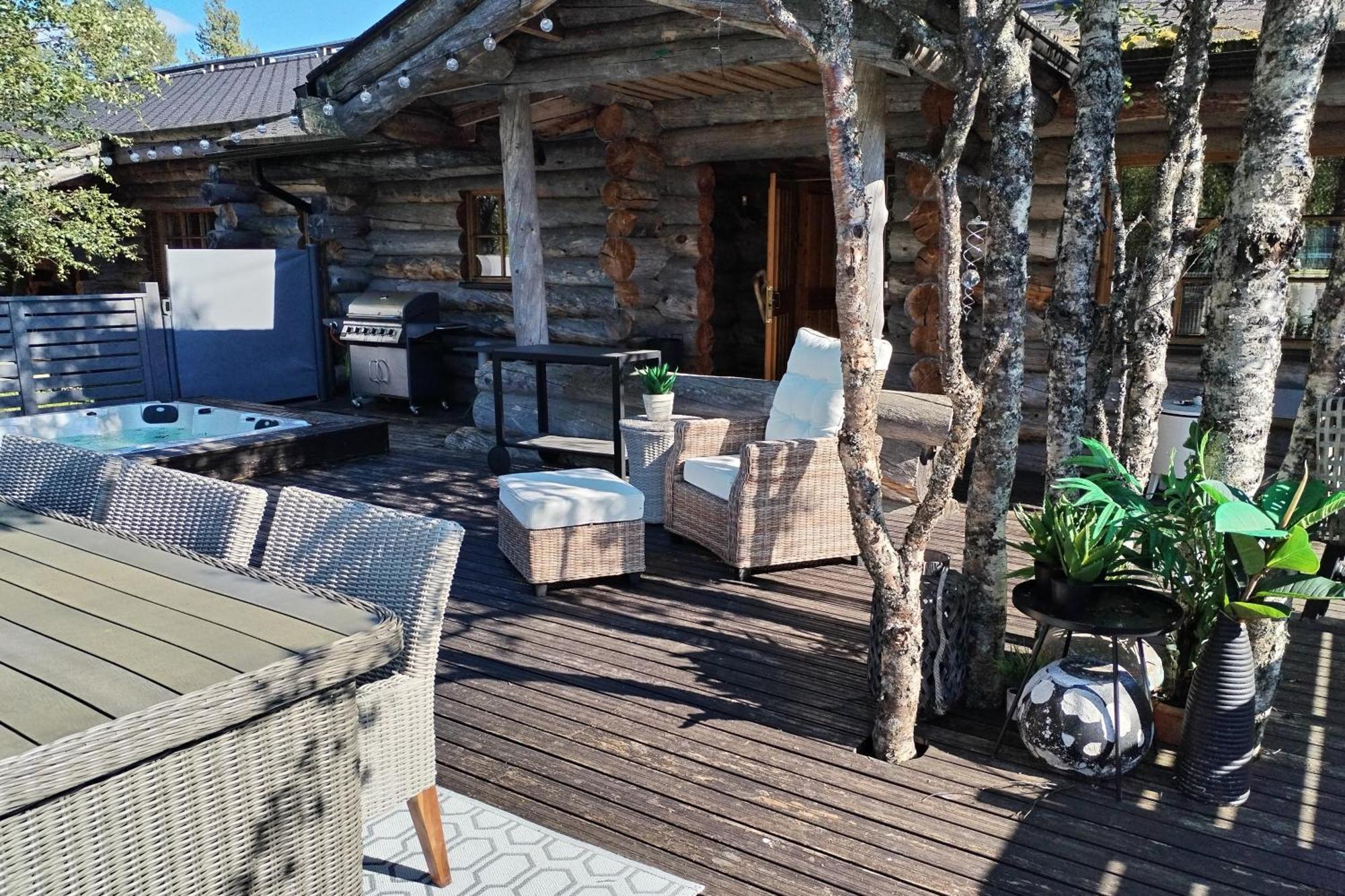 Kuukkeli Log Houses Teerenpesae - Premium Suite A48 Saariselka Ngoại thất bức ảnh