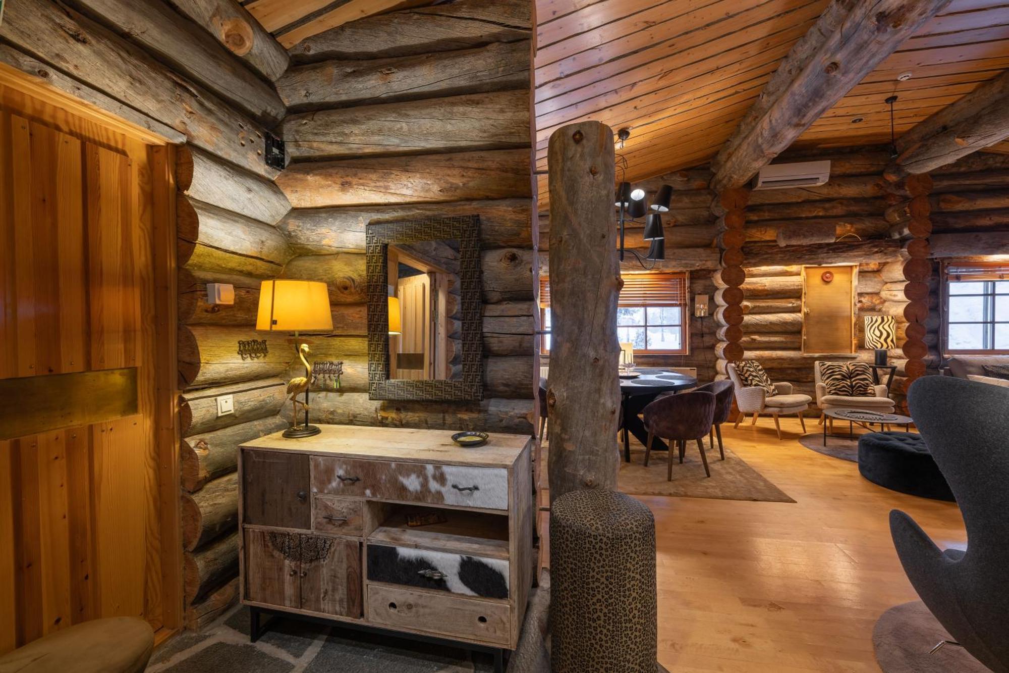 Kuukkeli Log Houses Teerenpesae - Premium Suite A48 Saariselka Ngoại thất bức ảnh