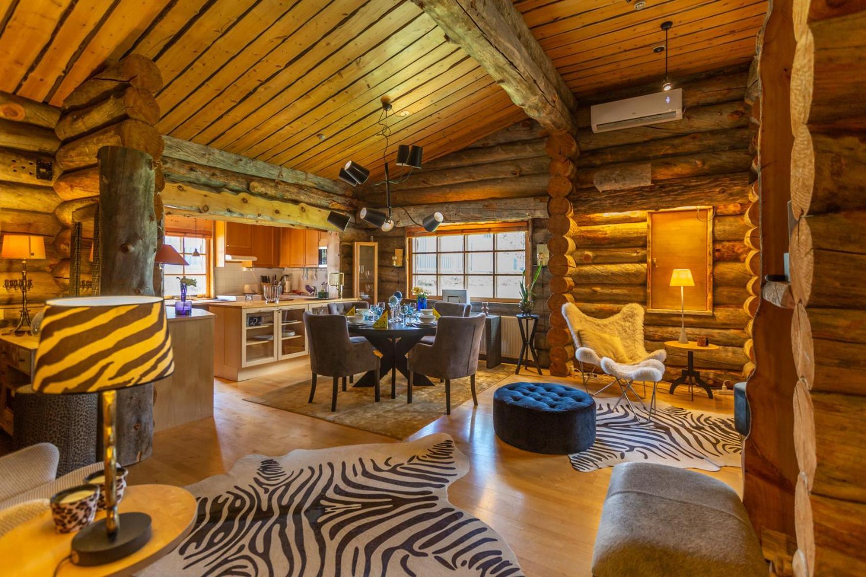 Kuukkeli Log Houses Teerenpesae - Premium Suite A48 Saariselka Ngoại thất bức ảnh