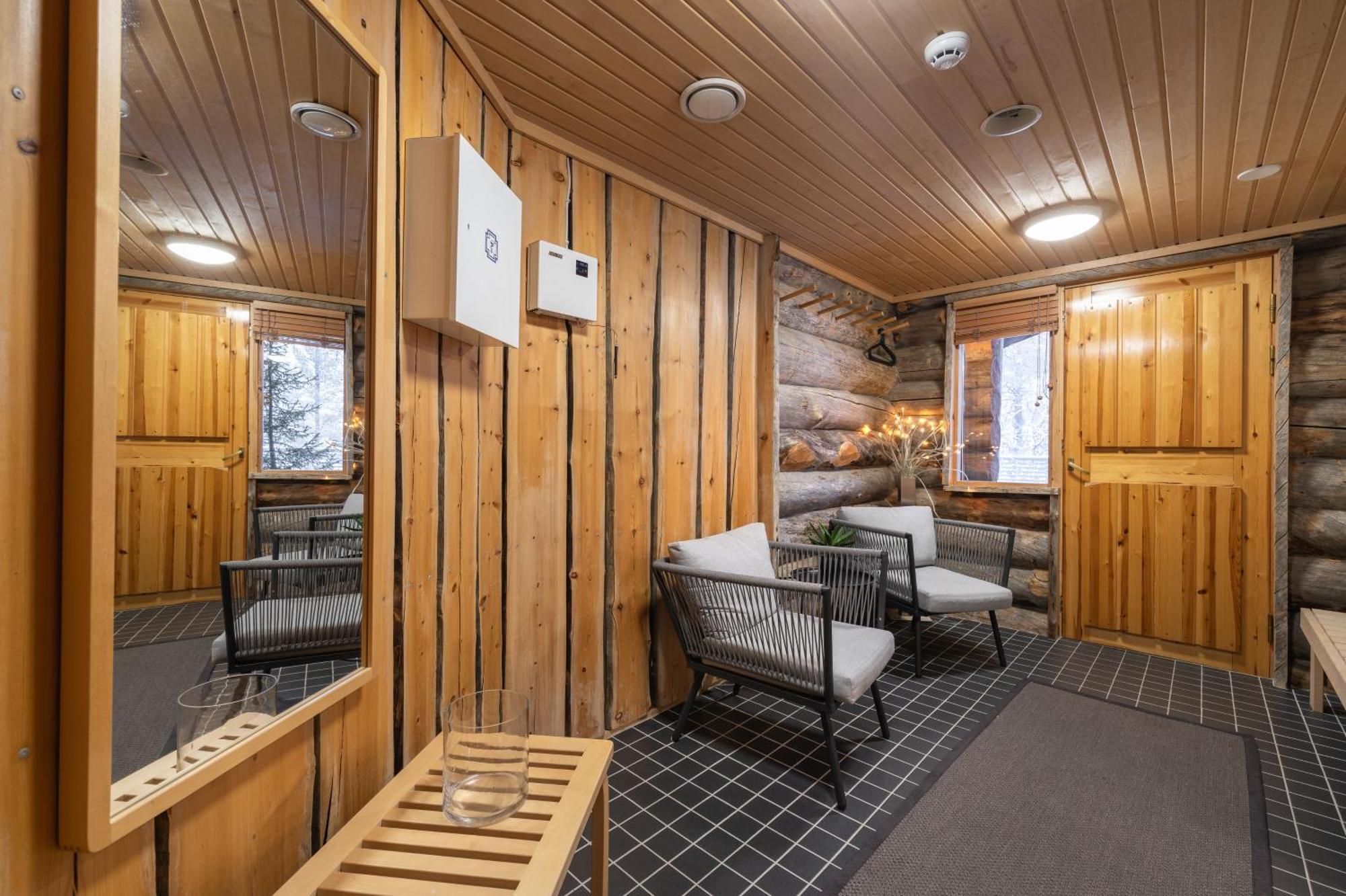 Kuukkeli Log Houses Teerenpesae - Premium Suite A48 Saariselka Ngoại thất bức ảnh
