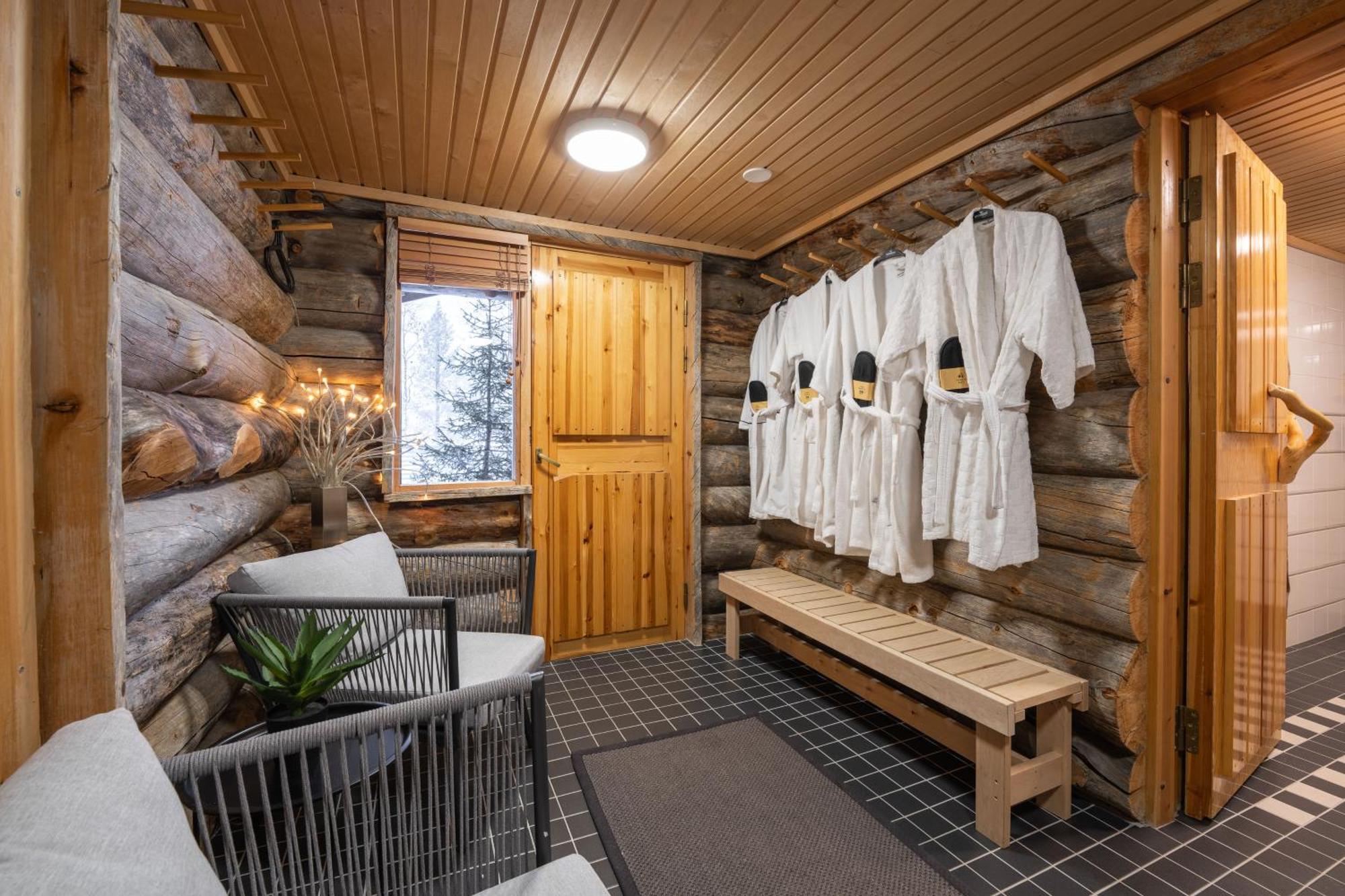 Kuukkeli Log Houses Teerenpesae - Premium Suite A48 Saariselka Ngoại thất bức ảnh
